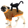 Chat noir drôle debout des vêtements de chien Cat Vêtements de compagnie des vêtements de Noël Halloween Vêtements de Noël pour chiens de taille moyenne